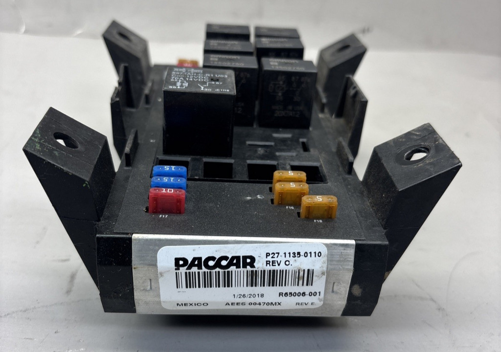 2018 PACCAR P27-1135-0110 Genuine Original Oem Fuse Assy Sleeper Pd
