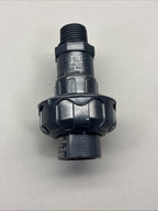 2PACK SLG UPVC Valve Pipe Fittings 1/2" DN15 150 PSI 20 mm Male adapter PN25