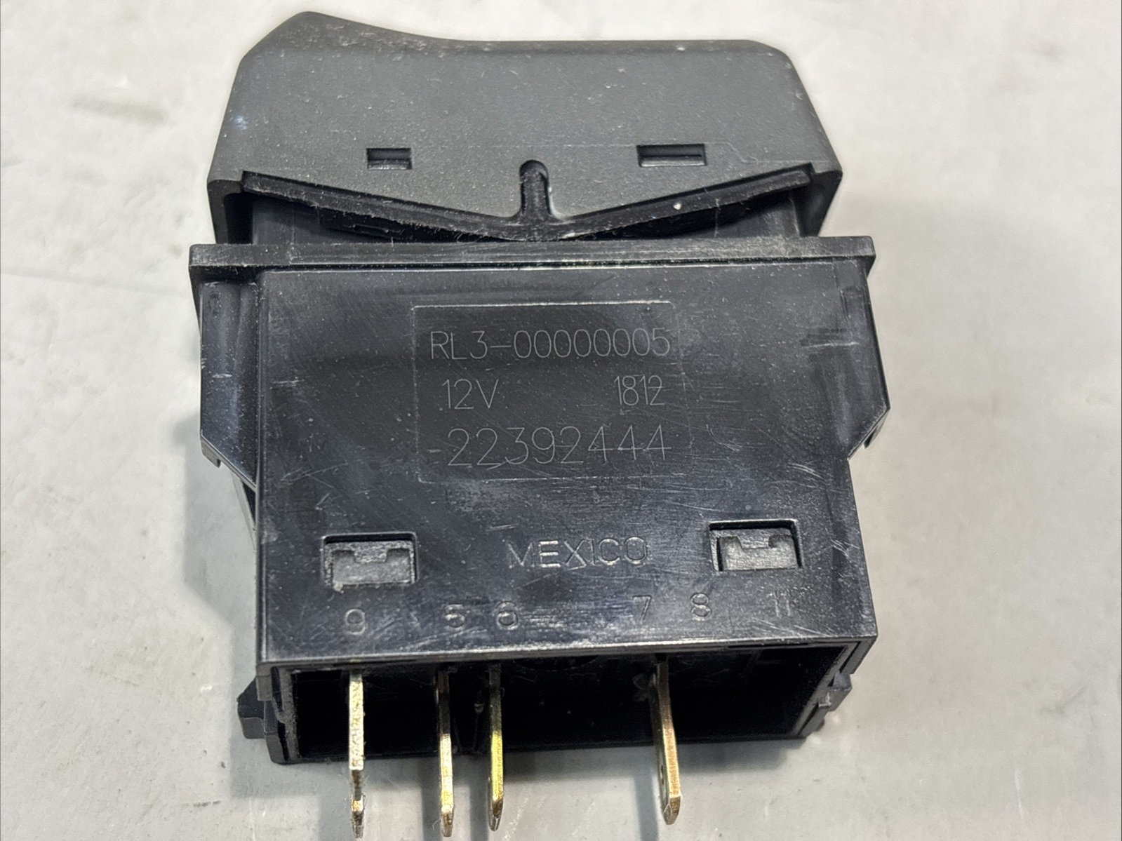 2019-2023 VOLVO VNL 760 D13 DASHBOARD DASH LIGHT SWITCH CONTROL 22392444 OEM