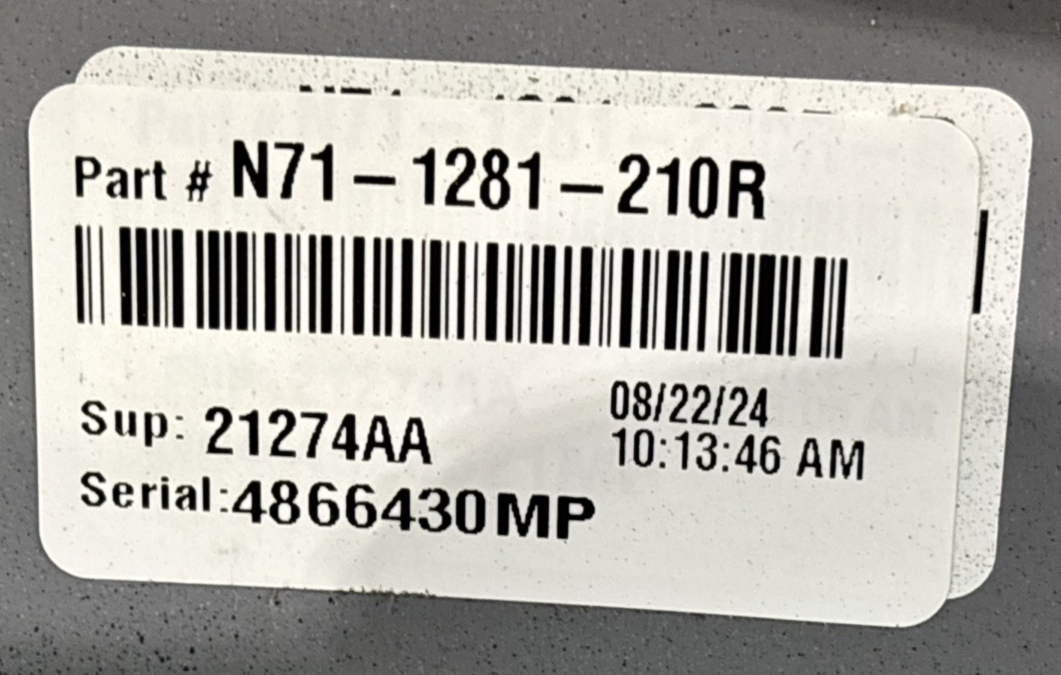 Paccar N71-1281-210R Bumper - Skin Right Hand W/ Fog Cutout NEW!