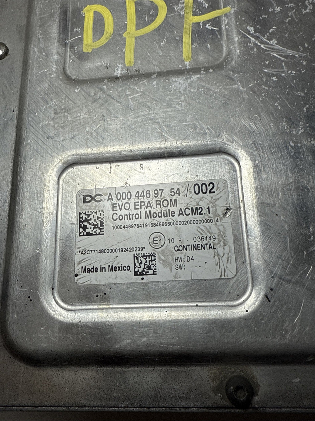 A 000 446 97 54 / 002 CONTINENTAL CONTROL MODULE ACM 2.1 CASCADIA