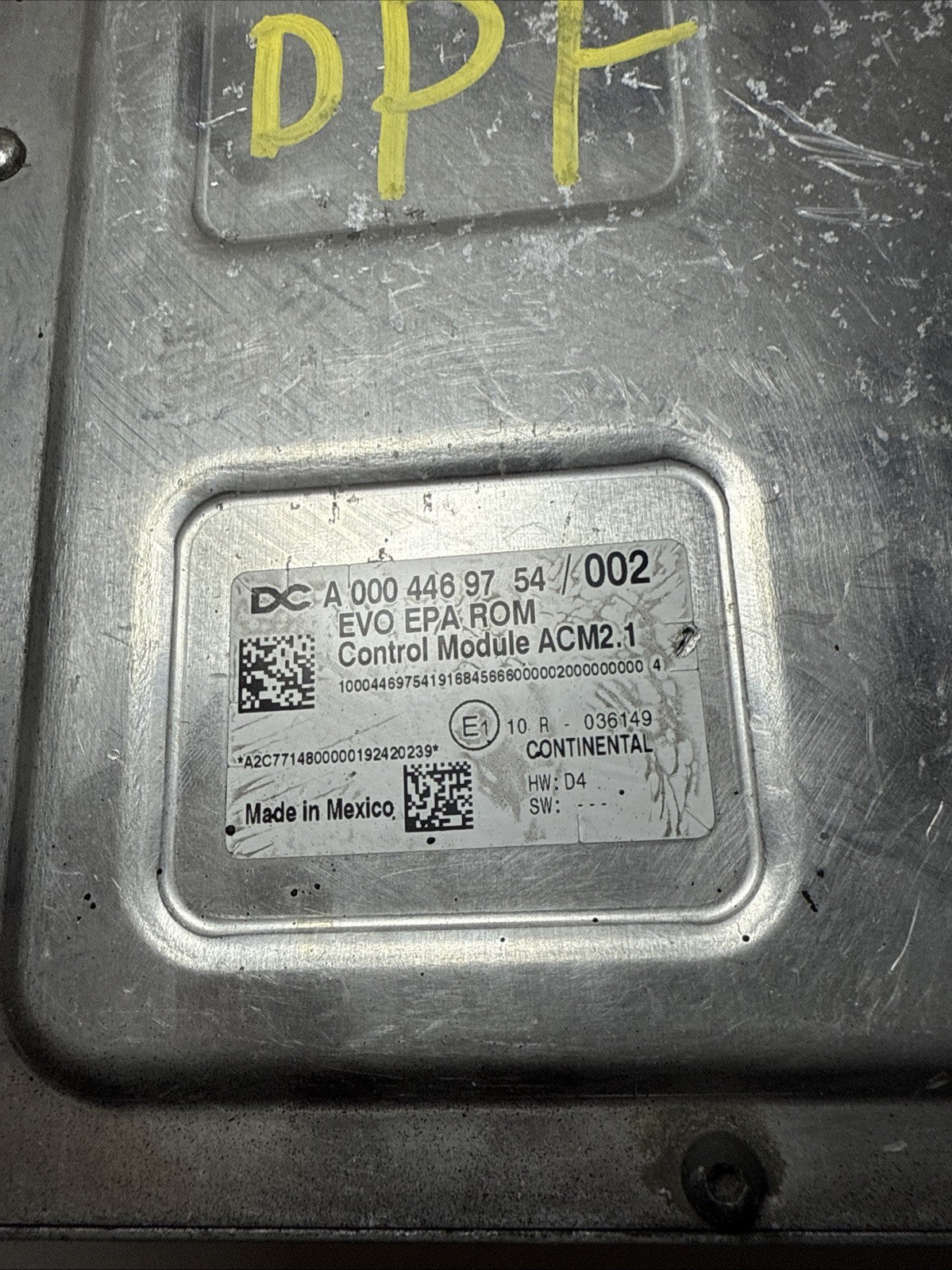 A 000 446 97 54 / 002 CONTINENTAL CONTROL MODULE ACM 2.1 CASCADIA