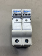 EDISON EHCC EHCC2DIU 2-POLE 30A FUSE HOLDER 600V 18-4 AWG