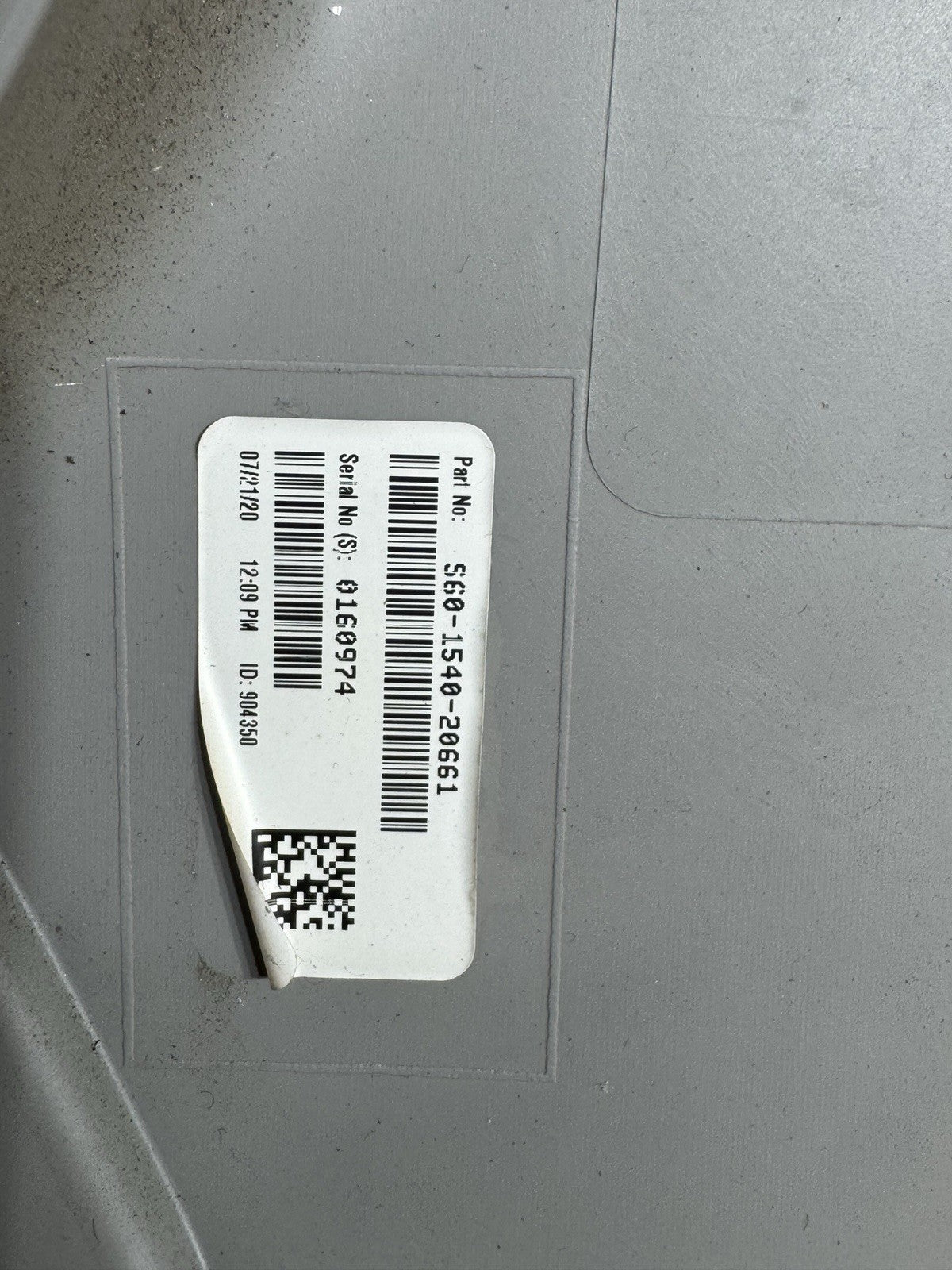 KENWORTH T680 T880 TRIM-COVER, OVER DOOR, RH S60-1540-20661