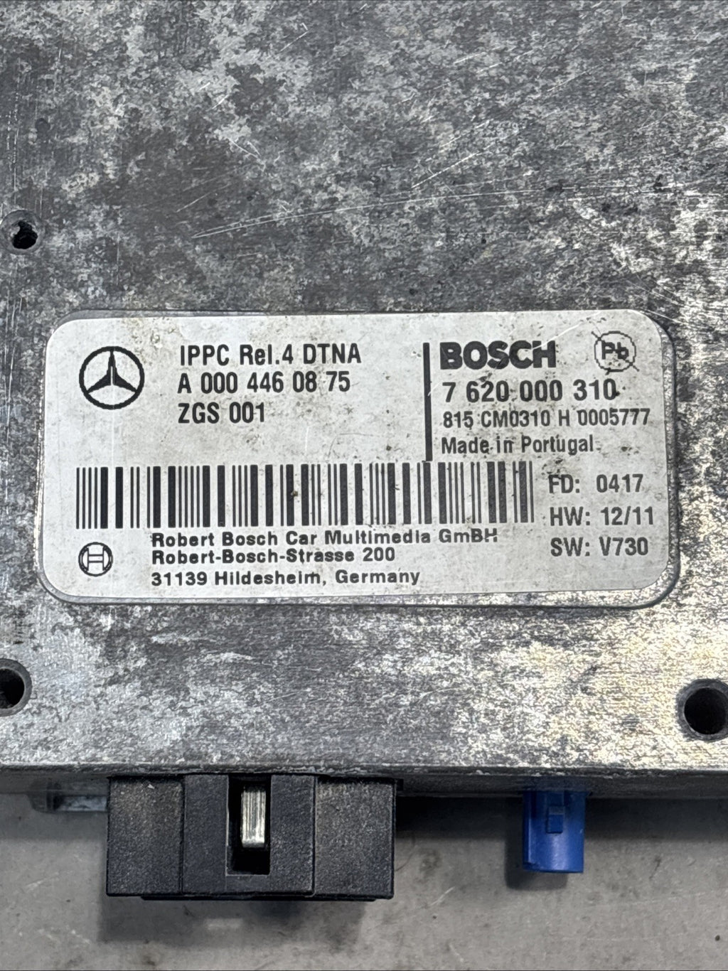 Freightliner Cascadia BOSCH IPPC ECU Control Unit 7 620 000 310, A 000 446 08 75