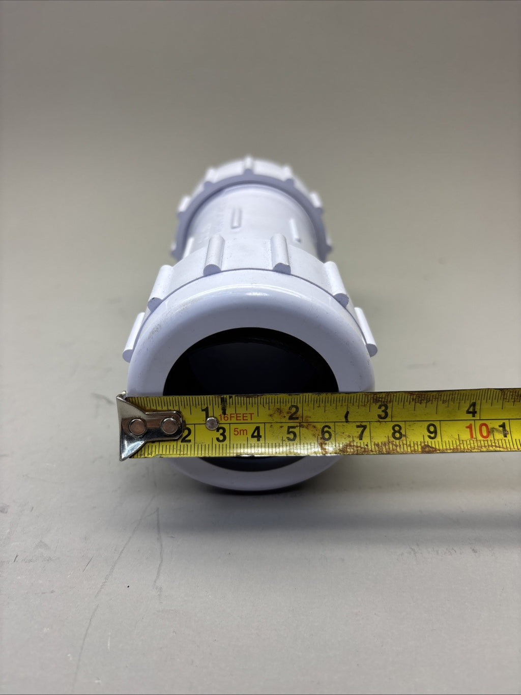 Everflow 1 1/2" IPS White PVC Compression Coupling