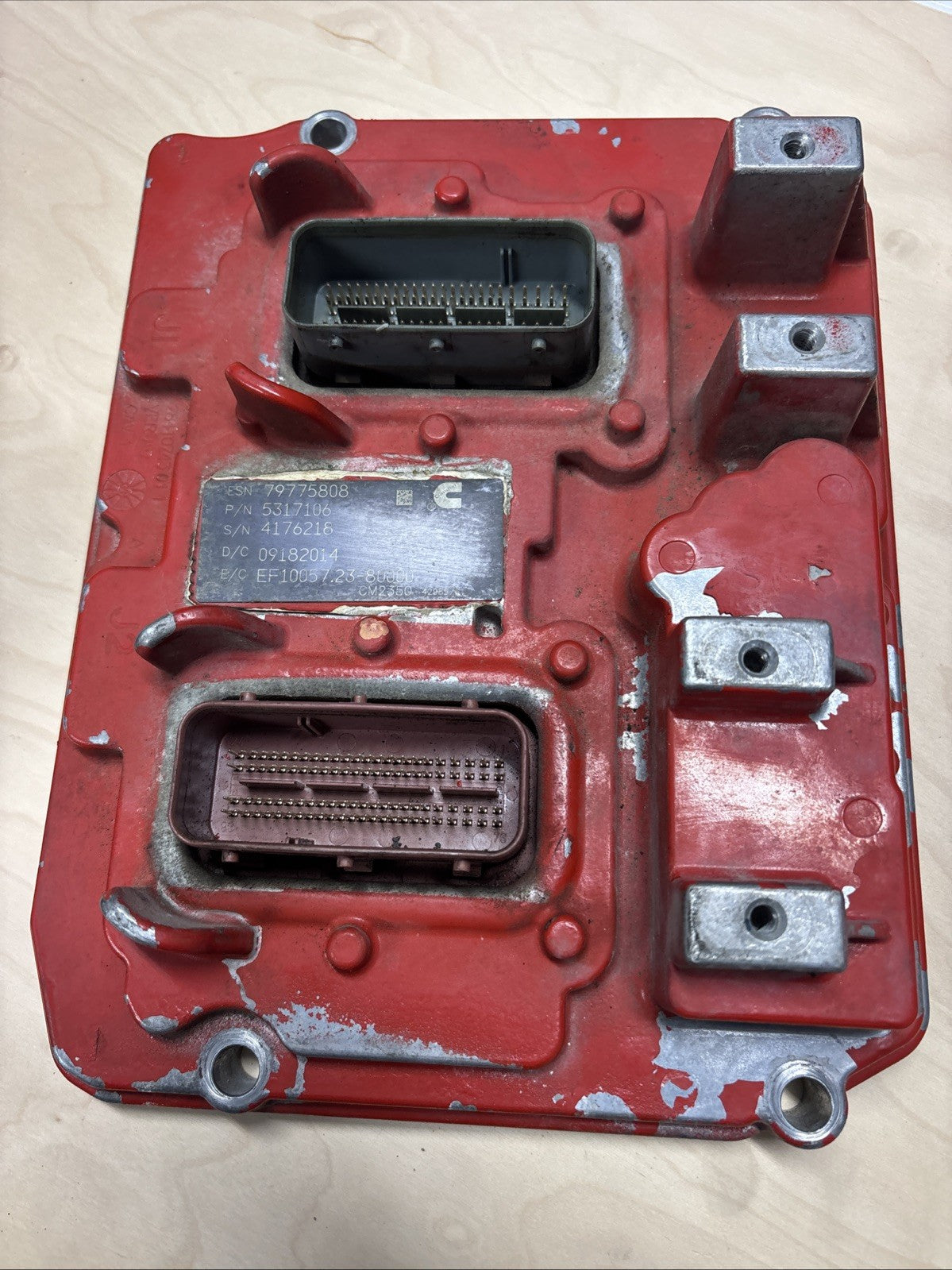 Kenworth Cummins ISX15 OEM ECM ENGINE CONTROL MODULE P/N 5290170 5317106