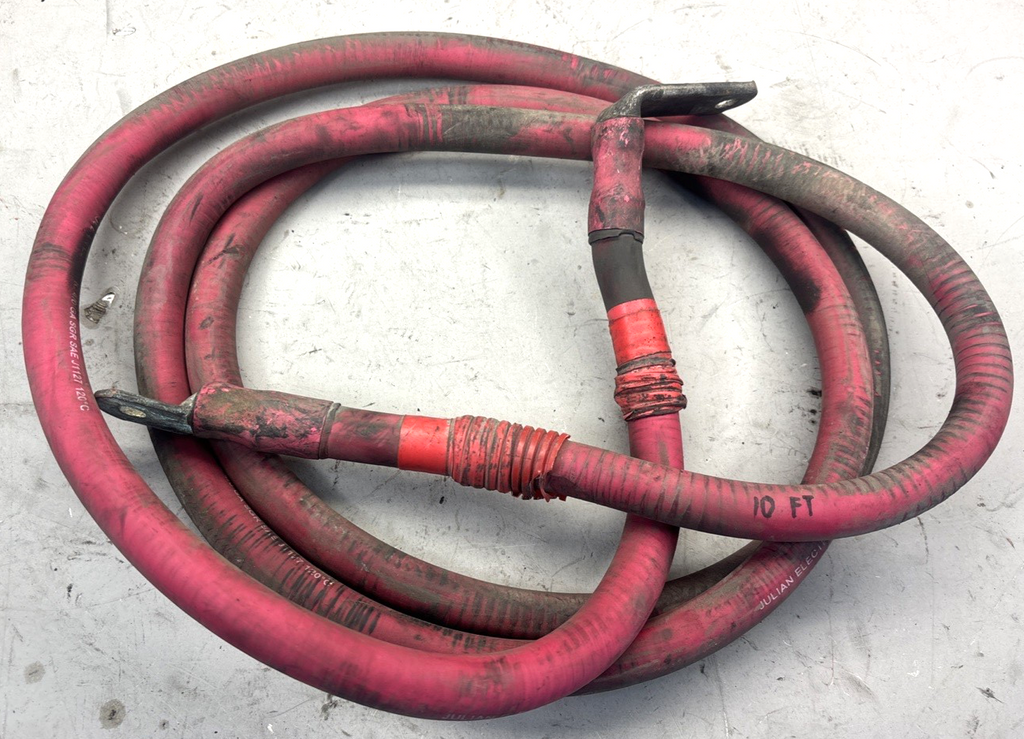 FREIGHTLINER CASCADIA 126 BATTERY POSITIVE GROUND WIRE CABLE  120 inch OEM 10ft