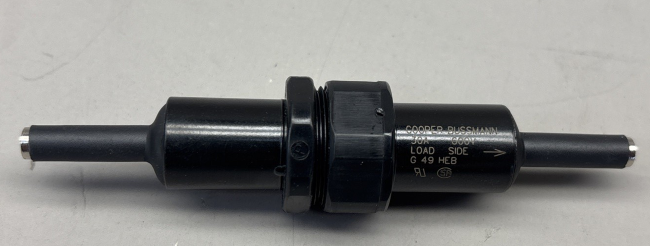 Lot of 11  HEB-AA EATON/BUSSMANN Cooper TRON in line Fuse Holder/Block 30A 600V