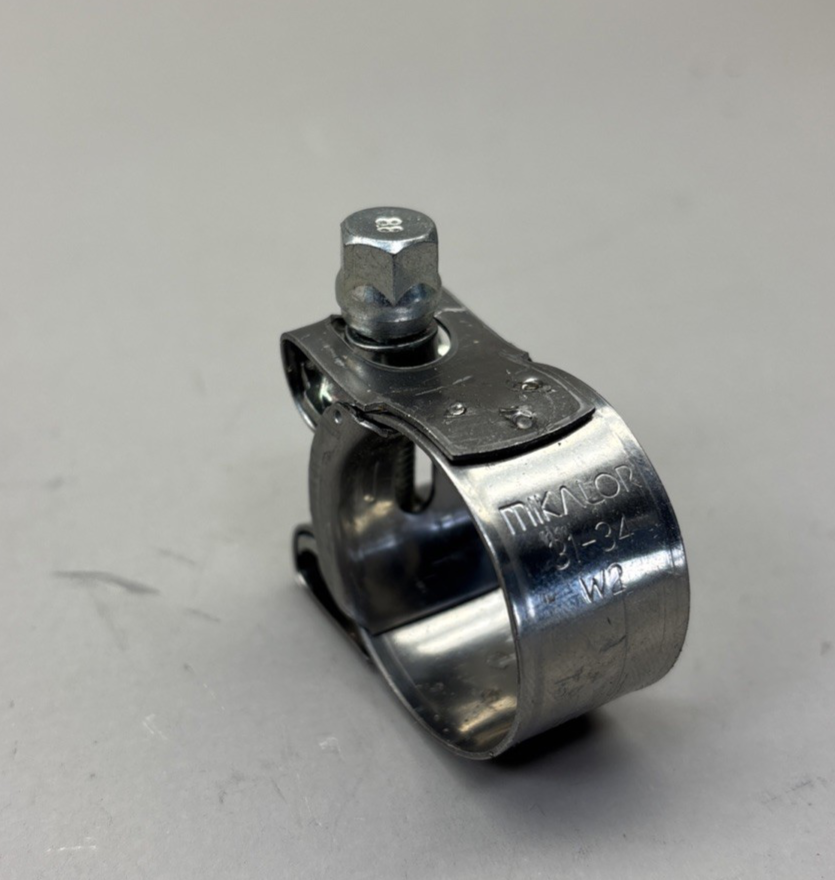 31-34 mm Bolt Clamp Mikalor SUPRA Heavy Duty Bolt Clamp W2 03019080 10 Pack