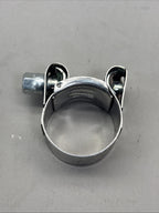 2 x Mikalor W2 Supra Stainless Steel Heavy Duty Clamp - (25mm-27mm)
