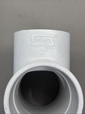 SPEARS 6 pc Box of 401-020 PVC Pipe Fitting, Tee Socket Schedule 40, White, 2"