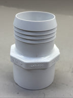 LOT of 5 - 2" 460-020 PVC Hose Pipe Fitting Adapter Barbed Spigot Connection