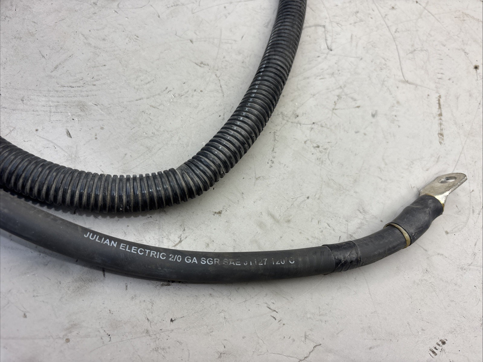 A06-93274 058 FREIGHTLINER CASCADIA INVERTOR NEGATIVE BATTERY WIRE CABLE OEM