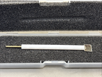 1Pc Purity 99.99% Pt Platinum Electrode Platinum Plate Electrode PTFE Rod 6x80mm