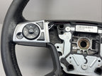 FREIGHTLINER CASCADIA STEERING WHEEL BLACK RUBBER