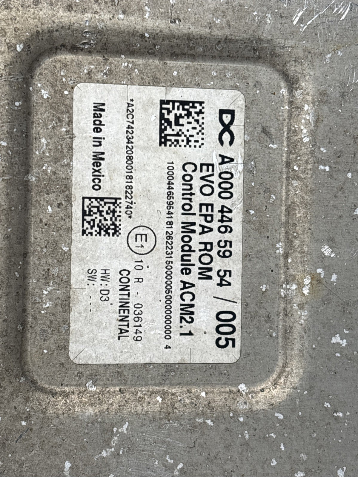 Detroit Diesel AfterTreatment Control Module ACM  A 000 446 59 54/005