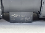 Lot of 2 GF 546PRO DN25, 1" PVC Ball Valve, ONE Socket Ends AND One Threaded END
