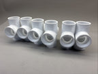 1" SCH 40 PVC 4-Way Slip Fittings Lasco (D2466) Lot of 6