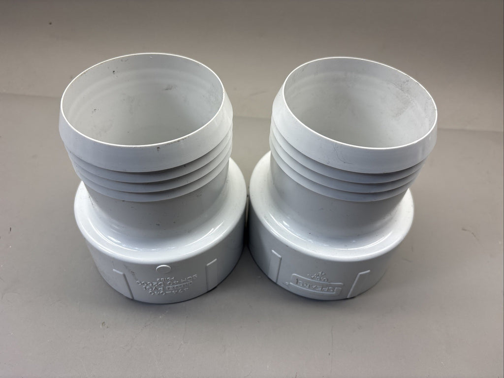 Spears 474-040 4" PVC Schedule 40 Insert x Socket Adapter 2 PACK