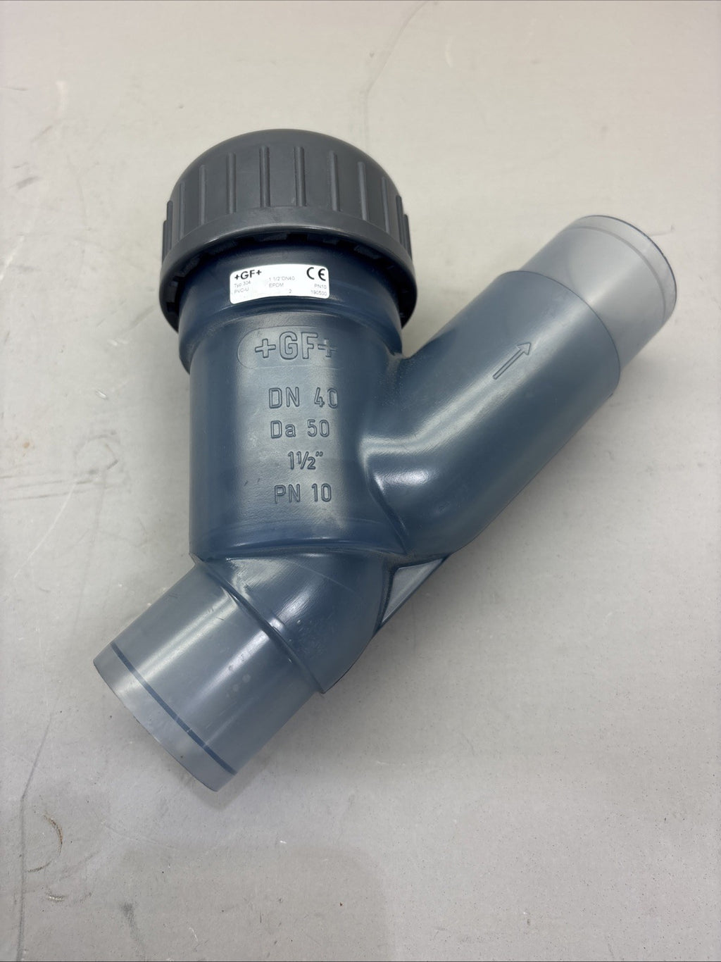 GEORG FISHER +GF+ 304 DN40 1 1/2IN PN 10, LINE STRAINER
