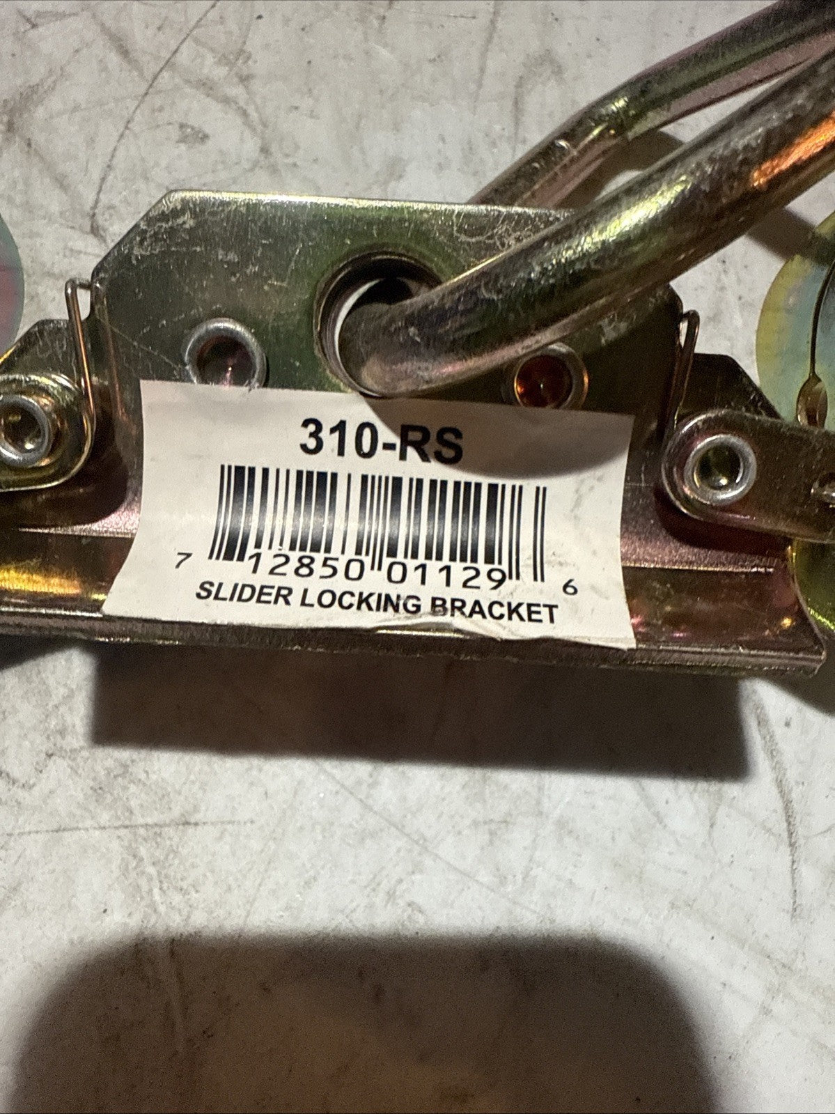 BRACKET SLIDER LOCKING ANCRA Part #ACR310-RS 2 PECK