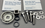 198.000.601 Georg Fisher Intermediate Part for +GF+ Butterfly Valve 567/578/ 546