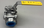 1 NEW TCI TC-03T 1½” 316 SOCKETWELD FULL PORT BALL VALVE NNB ***MAKE OFFER***