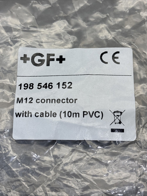 +GF+ Georg Fisher 198 546 152 M12 connector with cable 10m PVC