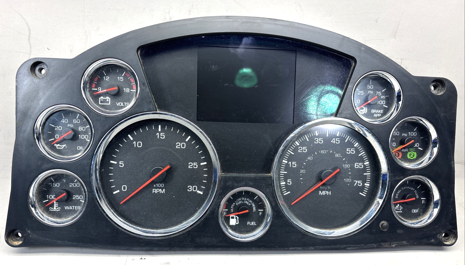 Kenworth T680 Speedometer Gauge Cluster Q43-1164-1-2-111