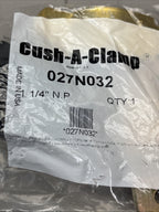 SET of 5 Cush-A-Clamp 1 1/4" N.P 027N032