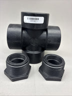 Banjo Cr150 Cross, Polypropylene, 1-1/2", Schedule 80, 300 Psi Max Pressure