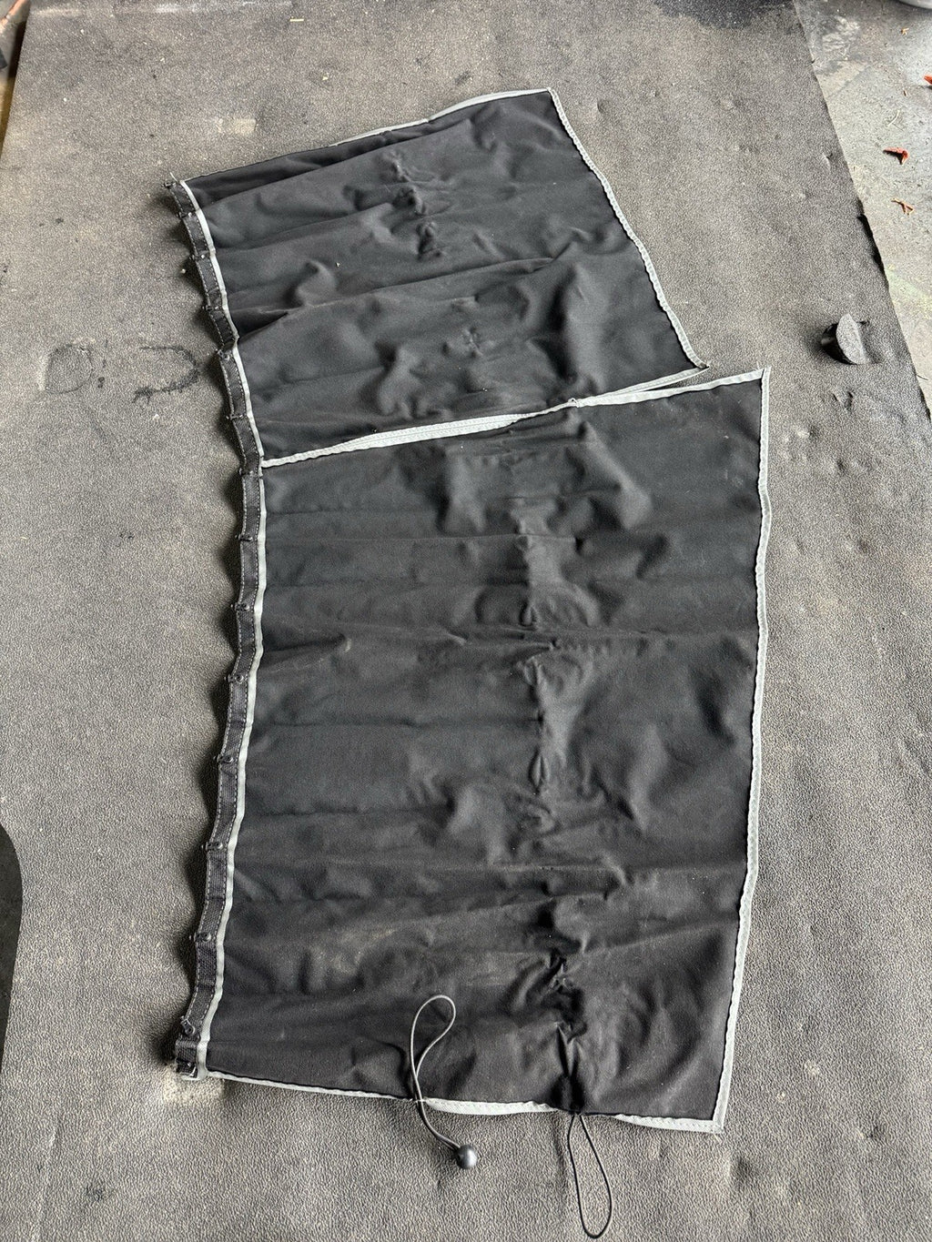 Kenworth T680 Windshield Curtains Grey 2021 OEM
