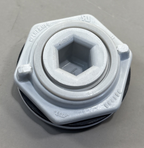 LOT of 5 - Hubbell-Wiegmann Hw-Fghp Hole Plug, Gray, Matte, HP 4, HP 5, HP 6
