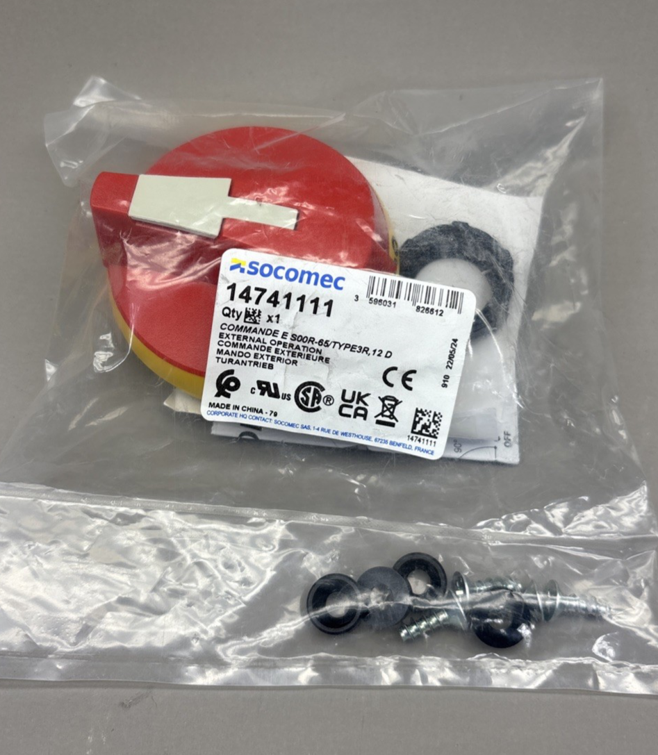 SOCOMEC 14741111 / 14741111 (BRAND NEW)