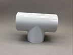 SPEARS 6 pc Box of 401-020 PVC Pipe Fitting, Tee Socket Schedule 40, White, 2"