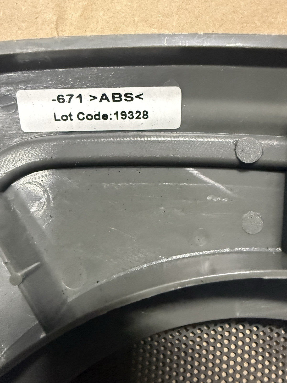Paccar Kenworth Speaker Grill Cover U18-1015-671