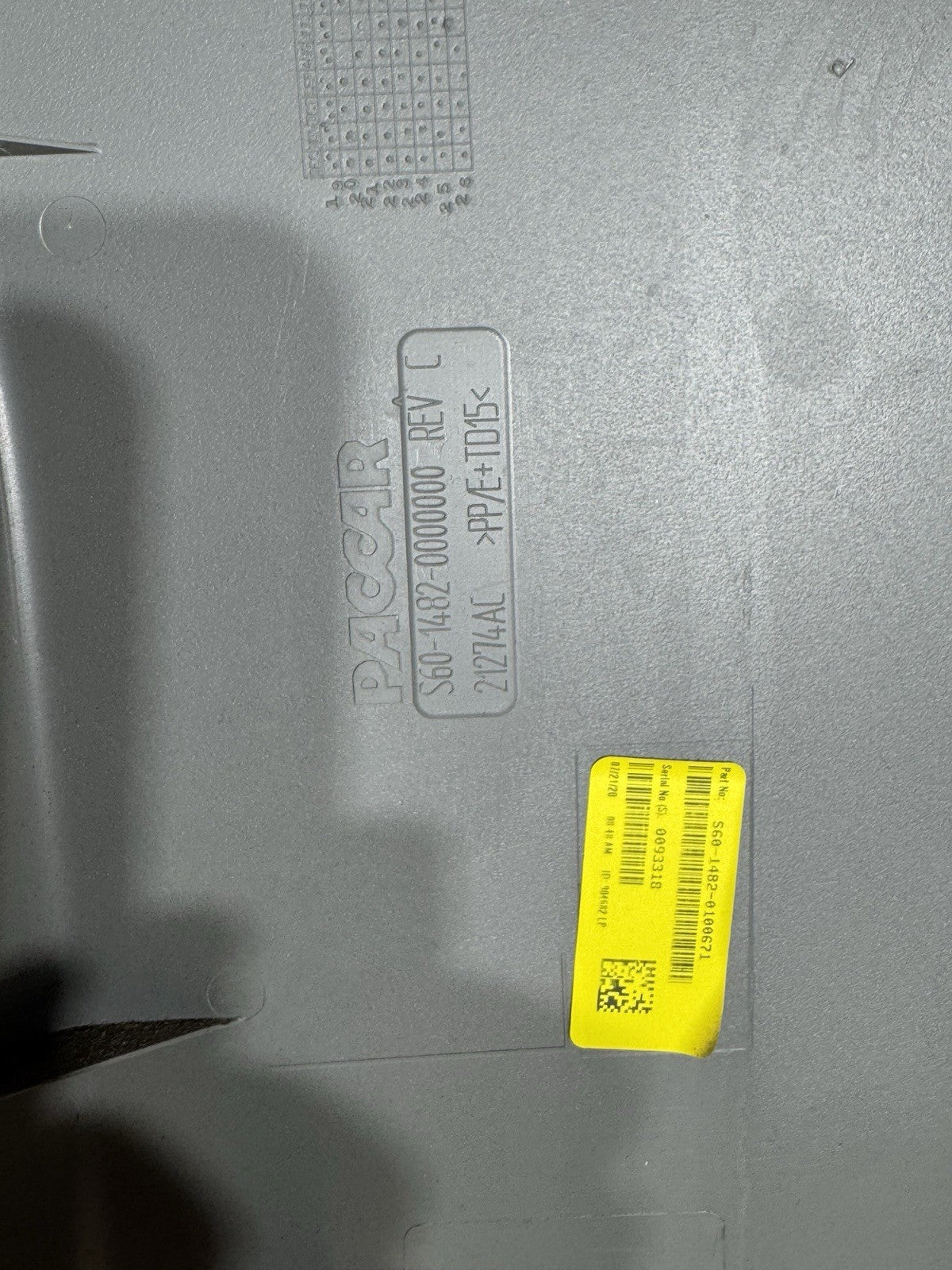 Paccar KW  Interior Speaker Trim  S60-1482-0000000