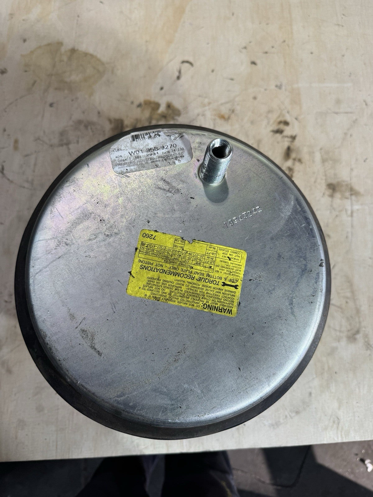 OEM Hendrickson Airbag Air Bag Spring Firestone 9270, W013589270, W01-358-9270