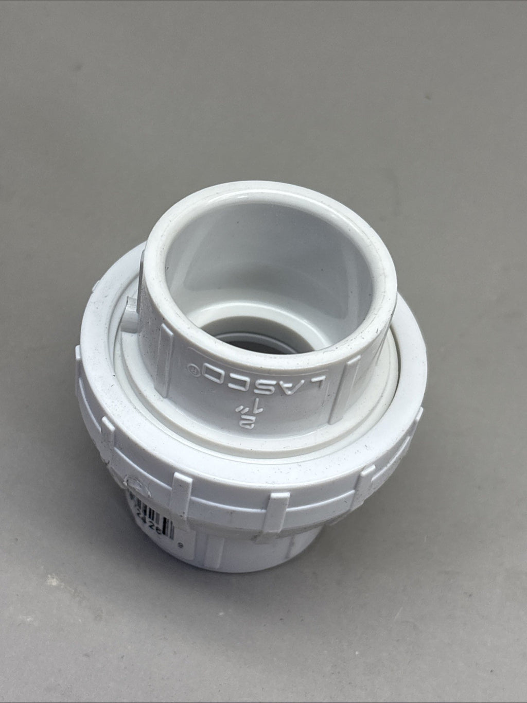 LOT of 8 - Lasco PVC Union, Socket x Socket, 1" Pipe Size