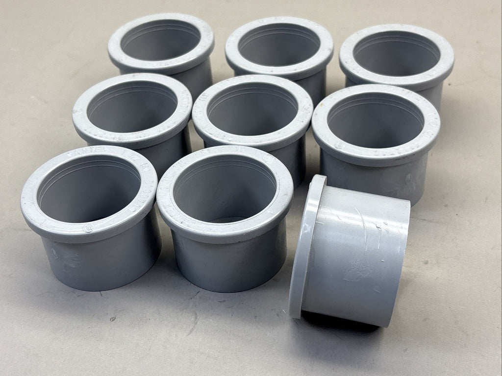 LOT of 9 - CANTEX 5133719 Adapter,PVC,Trade Size 1 1/2in