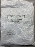 1/4-28 Hex Nut ZINC CLEAR Grade 18-8 Full Finished Qty 100, J995 GR5