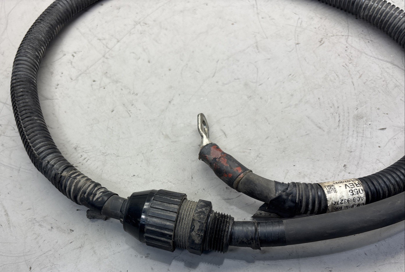 A06-93274 058 FREIGHTLINER CASCADIA INVERTOR NEGATIVE BATTERY WIRE CABLE OEM