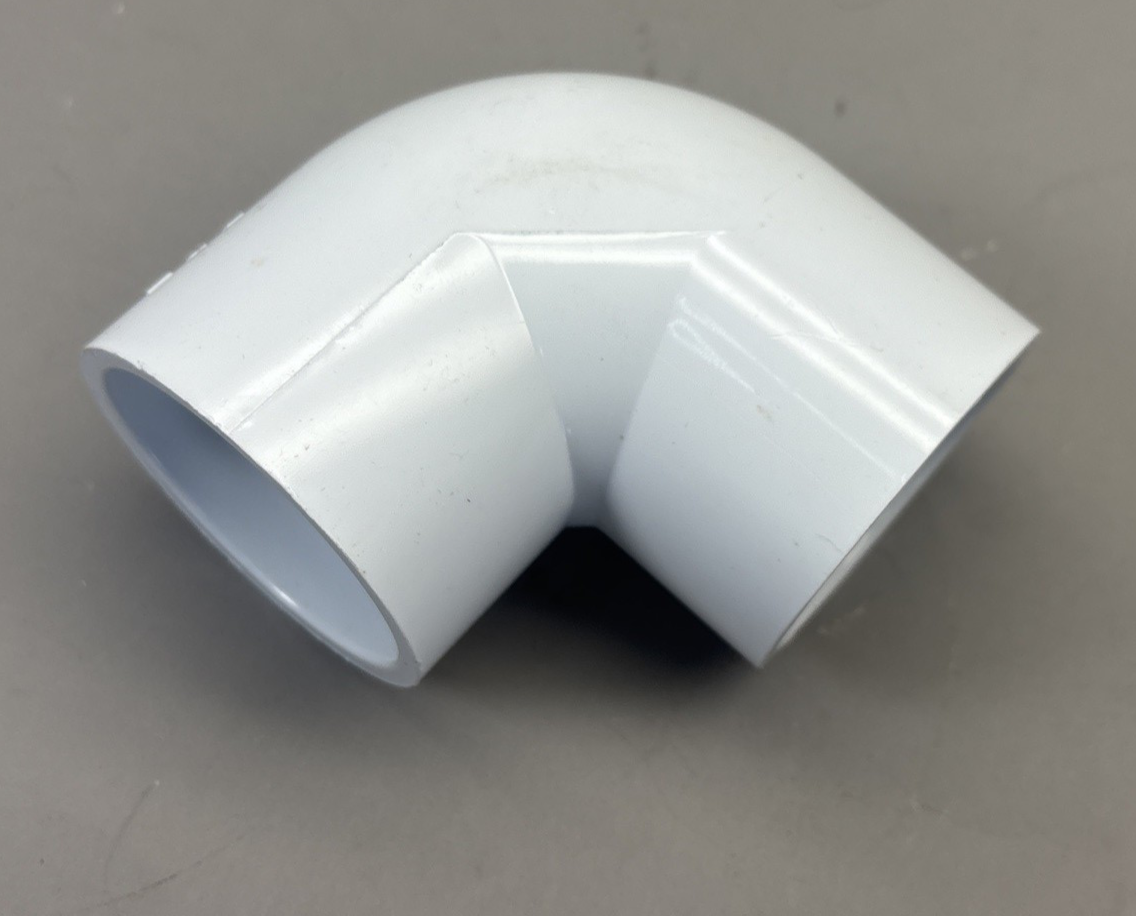 LOT of 10 - LASCO Schedule  1-1/2 in. Slip PVC 90 Degree Elbow Pipe Fitting