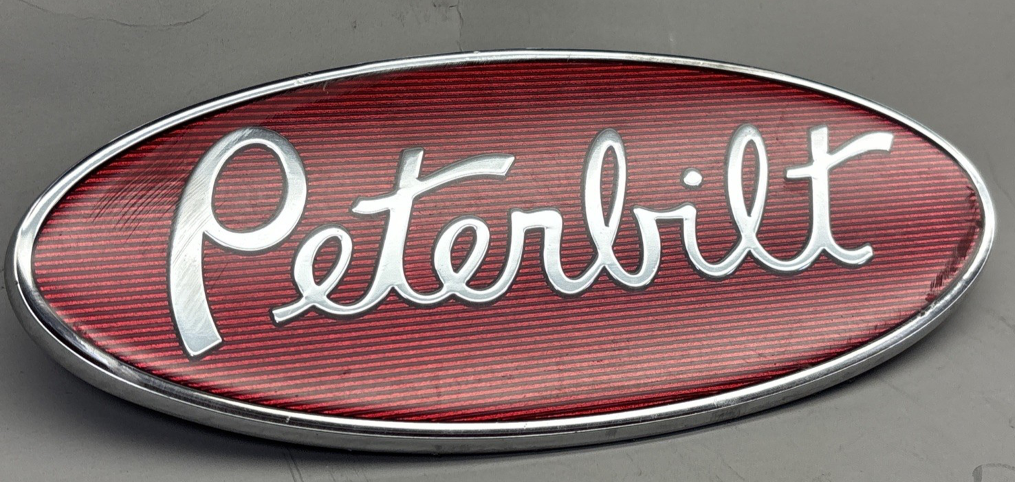NOS 2018 2019 2020 2021 2022 2023 PETERBILT 579 HOOD EMBLEM 20-19285 OEM Badge