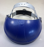 LOT of 2 - 3M™ Tuffmaster Deluxe Headgear w/Ratchet Adjustment, Blue