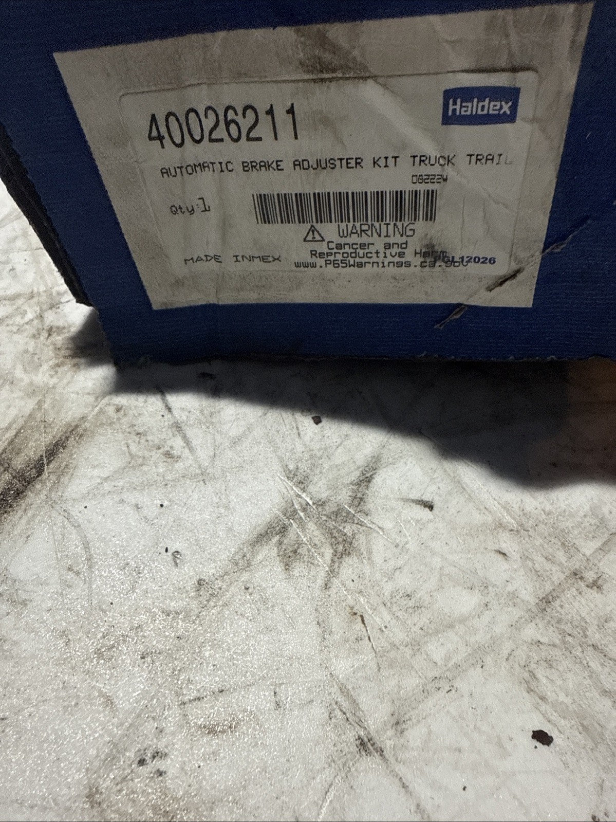 Haldex 40026211 Air Brake Automatic Slack Adjuster 1 1/2" 28 Spline, 5 1/2"