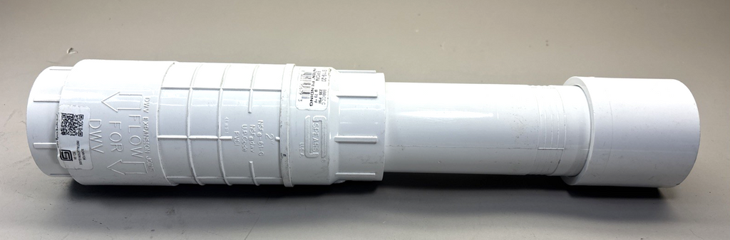 Spears S119-20 2" PVC DWV Expansion Joint EPDM 235 PSI Plumbing Fitting USA
