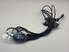Gearmo 4 Port USB to Serial RS232 Adapter FTDI Chipset, Supports Win Black