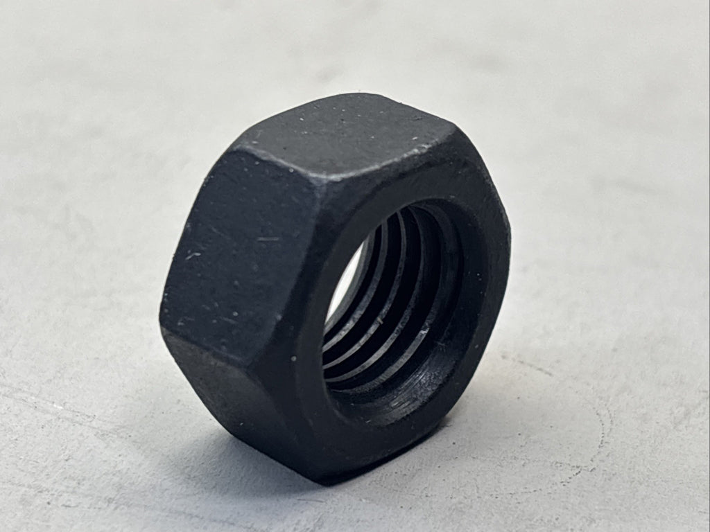 Metric Steel Hex Nut, DIN 934 Class 10, RH, M16 x 2 x 27mm W x 13mm H, 18 Pcs